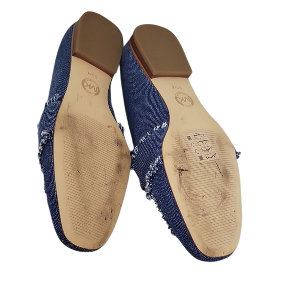 Michael KORS Tiffanie Frayed Denim Loafer - Picture 3 of 7